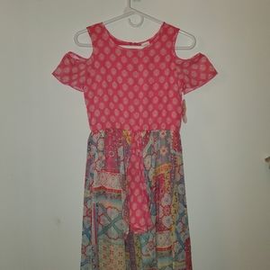 Wonder Nation Highlow Floral Romper